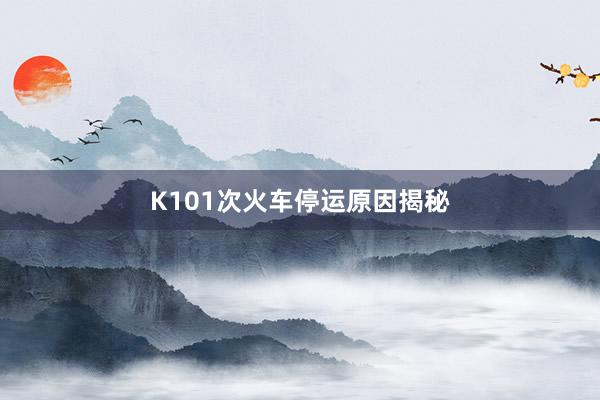 K101次火车停运原因揭秘